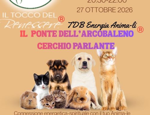 NEWS – IL PONTE DELL’ARCOBALENO  CERCHIO PARLANTE 27 OTTOBRE 20:30